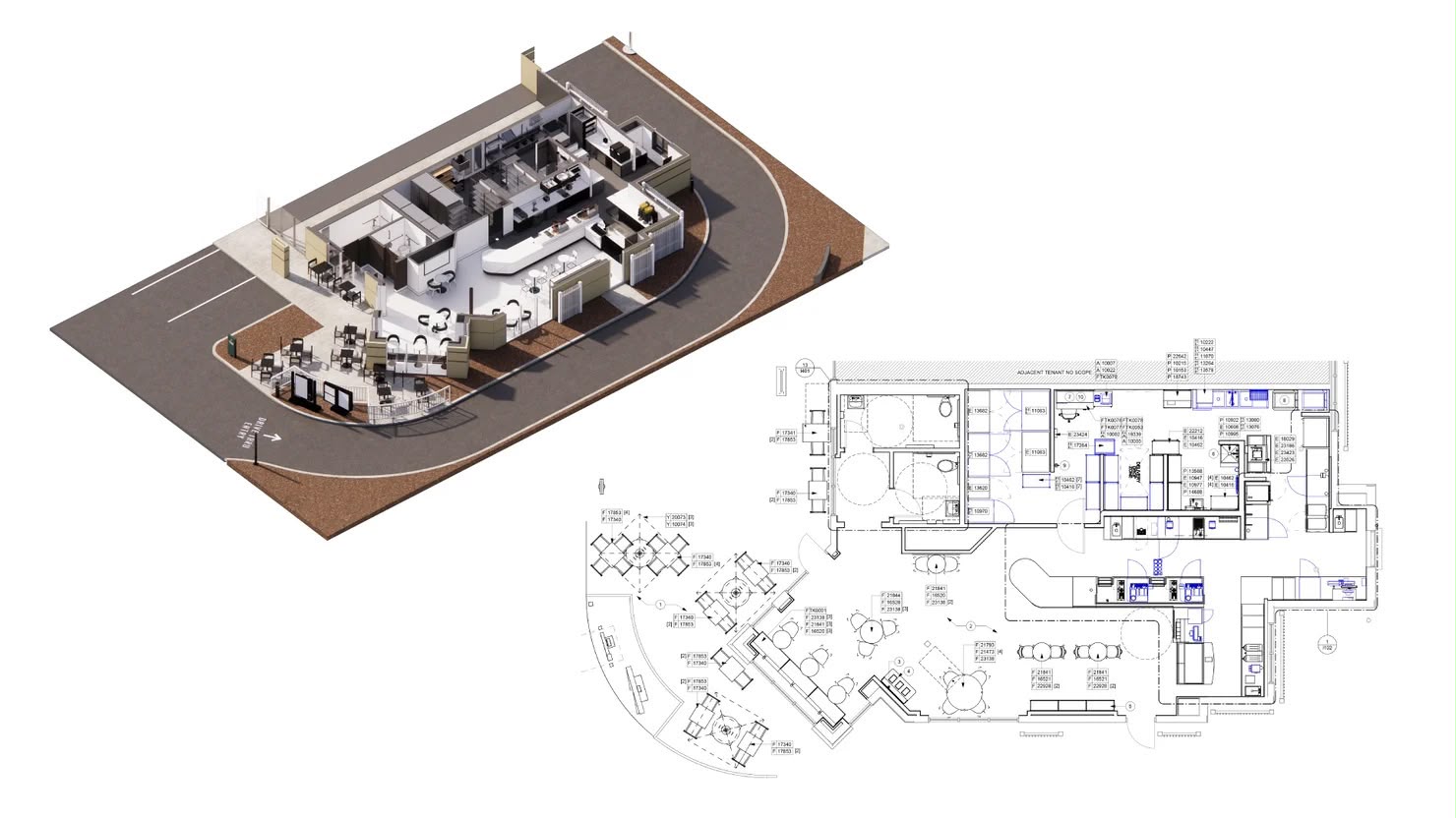 MEP coordination drawing